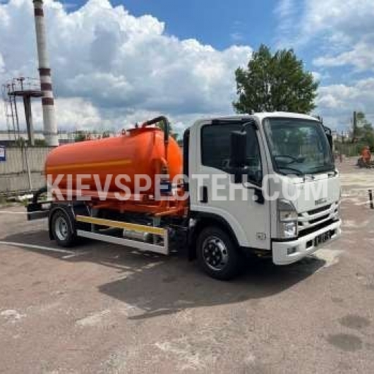 Вакуумна машина KST-5 на шасі ISUZU NQR90 4х2