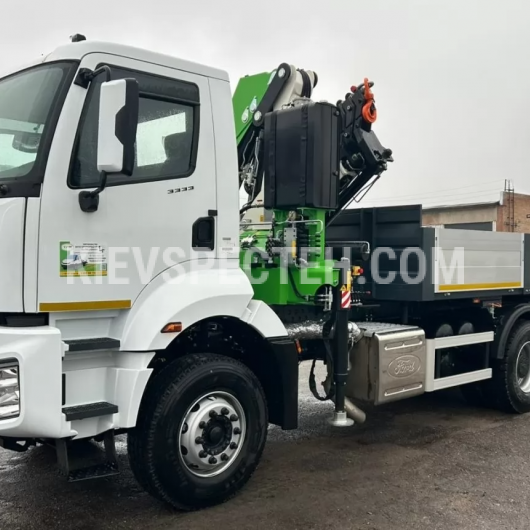 Бортовой автомобиль FORD Trucks 3333 DC з КМУ COMET XC 3500 А3