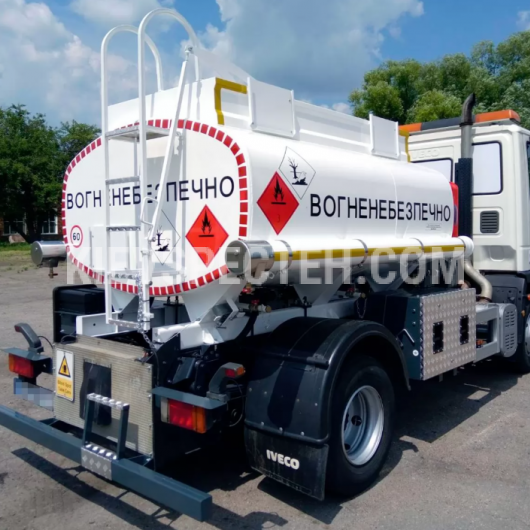 Автопаливозаправник АПЗ-4 на базі IVECO EuroCargo 70 2 секції