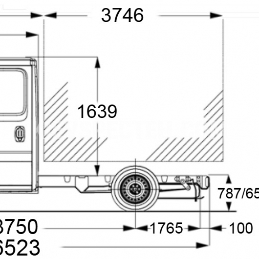 Шасі IVECO DAILY Double 35C15D 4х2