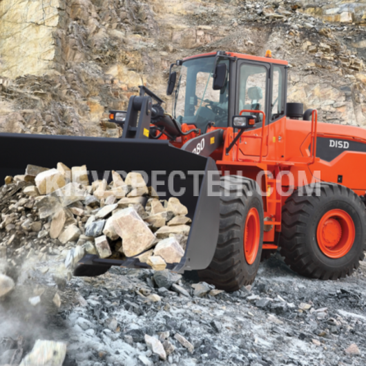 Фронтальний навантажувач Develon DISD SD380