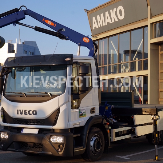 Бортовой автомобиль ТК-I-КМ-9024 с КМУ PM 9024 на базе IVECO Eurocargo ML120E22