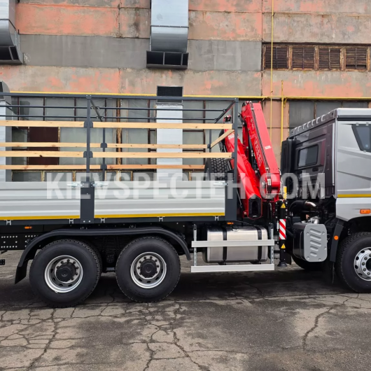 Бортовой грузовик FAW CA3250 с КМУ FASSI F165A.2