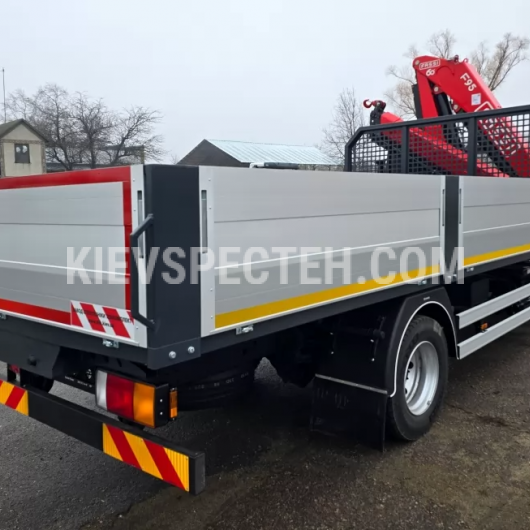 Бортовой грузовик HYUNDAI QT EX10 с КМУ FASSI F95B