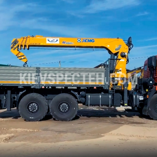 Кран-маніпулятор XCMG GSQS250-4 на шасі DONGFENG