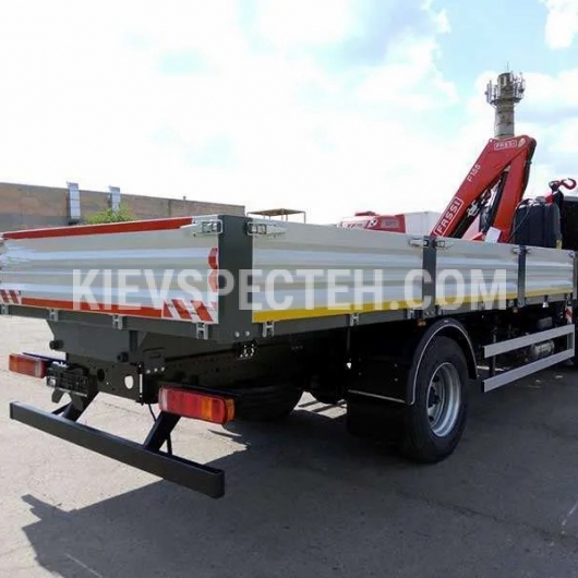 Бортовий автомобіль з КМУ Fassi F155 A 0.23 на шасі FOTON AUMAN BJ 1186 4х2