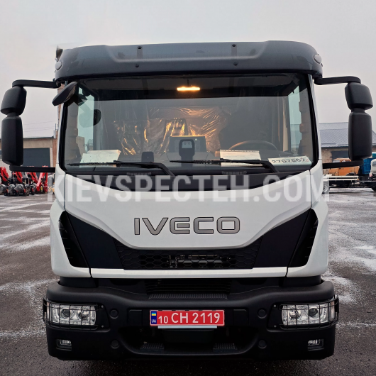 Бортовой грузовик-эвакуатор IVECO Eurocargo ML140E28 с КМУ FASSI F130AT