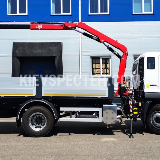 Бортова вантажівка DONGFENG  CL90 з КМУ Fassi F 50 В.0.22 4х2