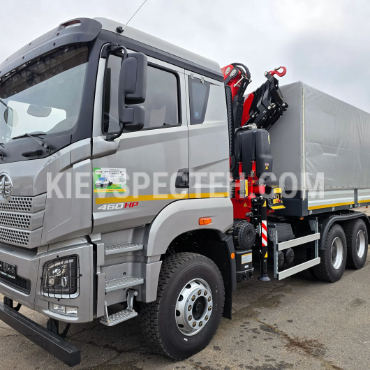 Бортовой грузовик FAW CA3250 с КМУ FASSI F165A.2
