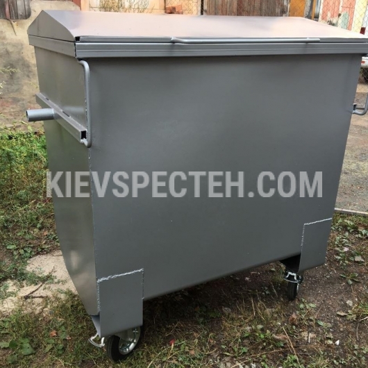 Евроконтейнер металлический крашеный V-1100 л.