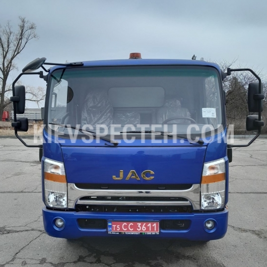 Автопаливозаправник АПЗ-5 на базі JAC N90 2 секції (АЗС попереду)