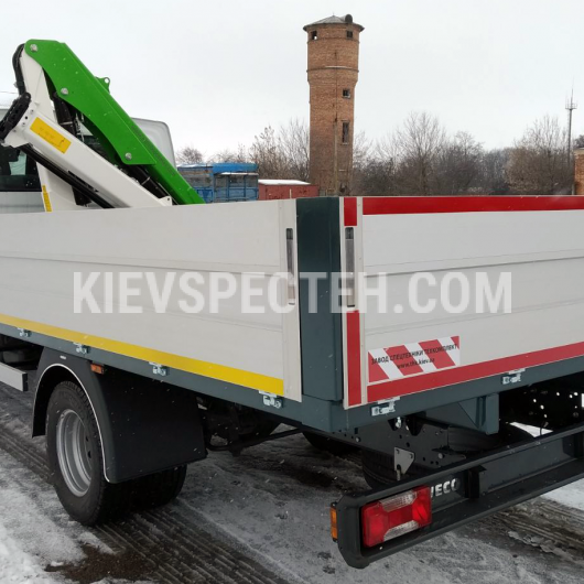 Бортовой автомобиль ТК-IV-КМ на базе IVECO DAILY 60С15D КМУ СОМЕТ ХС700 А1