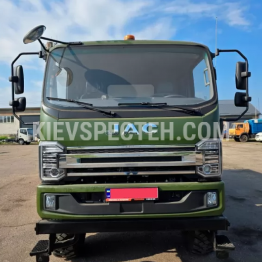 Автопаливозаправник АПЗ-5 на базі JAC N120 4х4 2 секції (АЗС позаду)