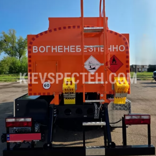 Автопаливозаправник АПЗ-5 на базі JAC N120 4х4 2 секції (АЗС позаду)