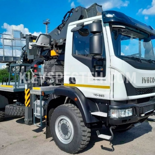 Автогідропідіймач DASAN CT290EX на IVECO Eurocargo ML110 4x4