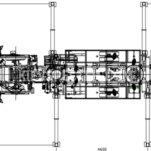 Автогідропдіймач DASAN DS350 на ISUZU NQR 90