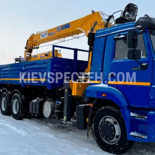 Кран-маніпулятор XCMG GSQS250-4 на шасі DONGFENG