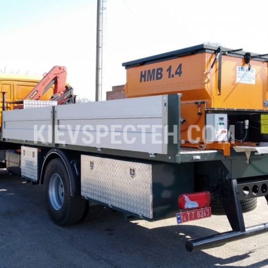 Бортовой автомобиль MAN TGM 18.290 + КМУ Palfinger PK6500 + фрезер Stehr SKF 950B