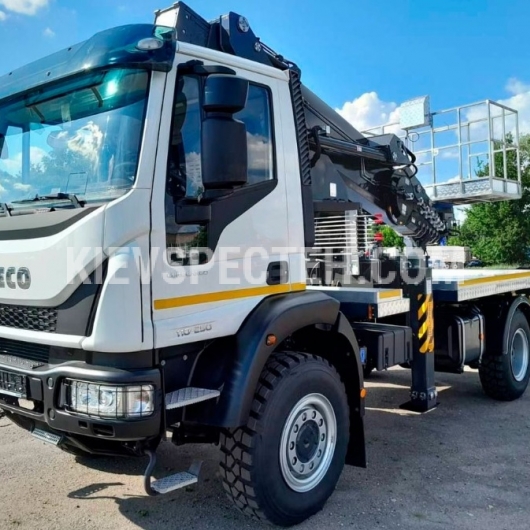 Автогідропідіймач DASAN CT290EX на IVECO Eurocargo ML110 4x4