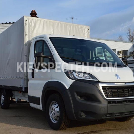 Бортовой автомобиль Peugeot Boxer с тентом