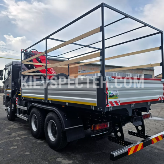 Бортовой грузовик FAW CA3250 с КМУ FASSI F165A.2