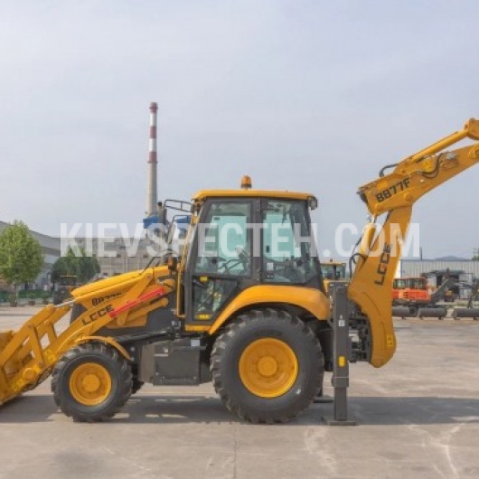 Екскаватор-навантажувач SDLG B877F