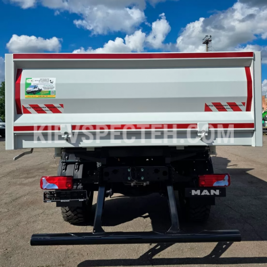 Бортовой самосвал MAN TGM 18.290 из КМУ FASSI F135A