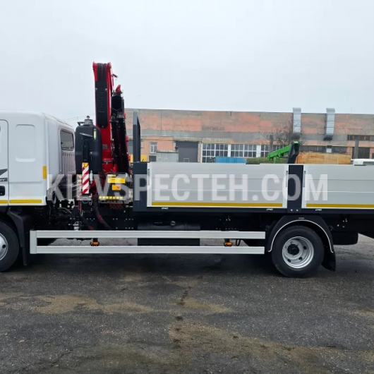 Бортовой грузовик HYUNDAI QT EX10 с КМУ FASSI F95B