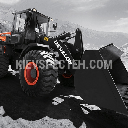 Фронтальний навантажувач Develon DL200A