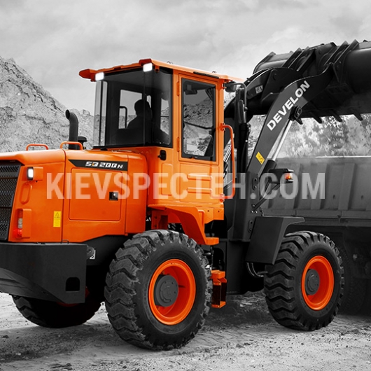 Фронтальний навантажувач Develon DISD SD200N