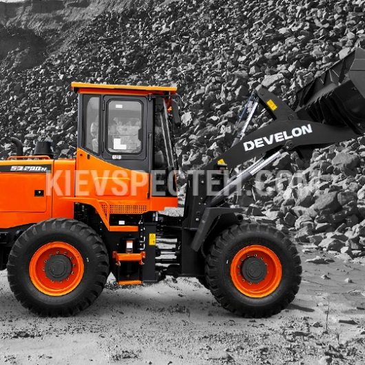 Фронтальний навантажувач Develon DISD SD200N