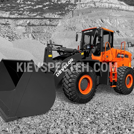 Фронтальний навантажувач Develon DISD SD350