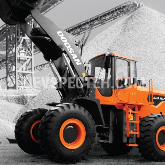 Фронтальний навантажувач Develon DISD SD380