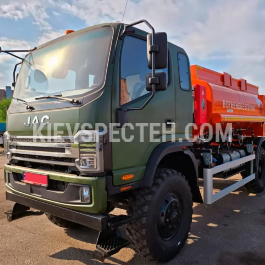 Автопаливозаправник АПЗ-5 на базі JAC N120 4х4 2 секції (АЗС позаду)