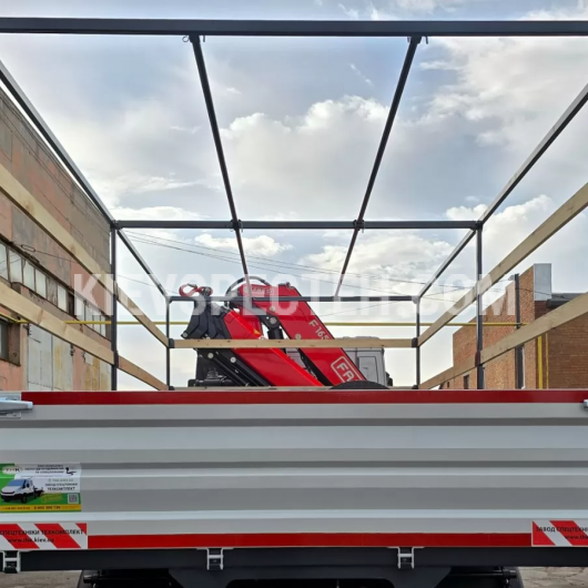 Бортовой грузовик FAW CA3250 с КМУ FASSI F165A.2