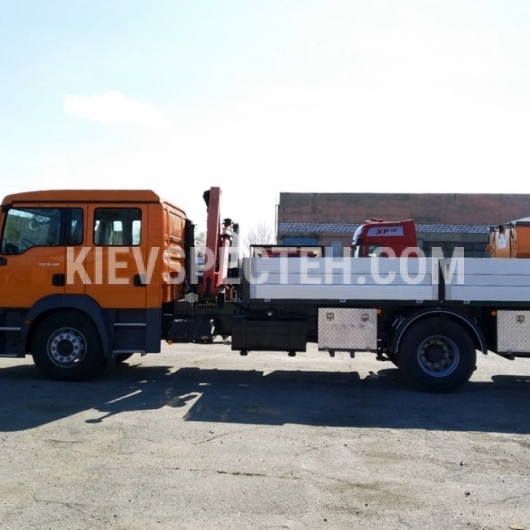 Бортовой автомобиль MAN TGM 18.290 + КМУ Palfinger PK6500 + фрезер Stehr SKF 950B