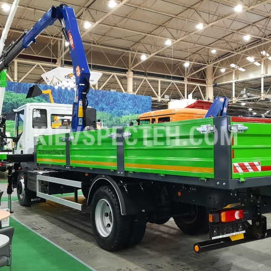 Бортовой автомобиль на шасси IVECO Eurocargo ML140E22 4х2 с КМУ PM 12024