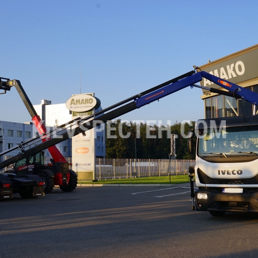 Бортовой автомобиль ТК-I-КМ-9024 с КМУ PM 9024 на базе IVECO Eurocargo ML120E22