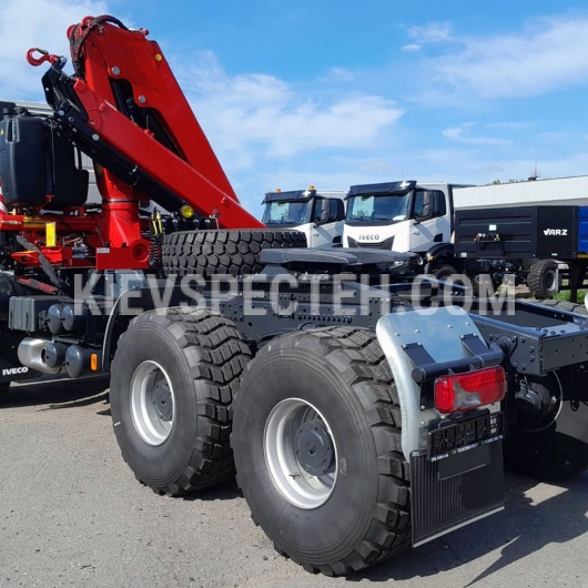 Сідельний тягач IVECO T-WAY AD720T48WT H з КМУ Fassi F 155 A.0.23 6x6