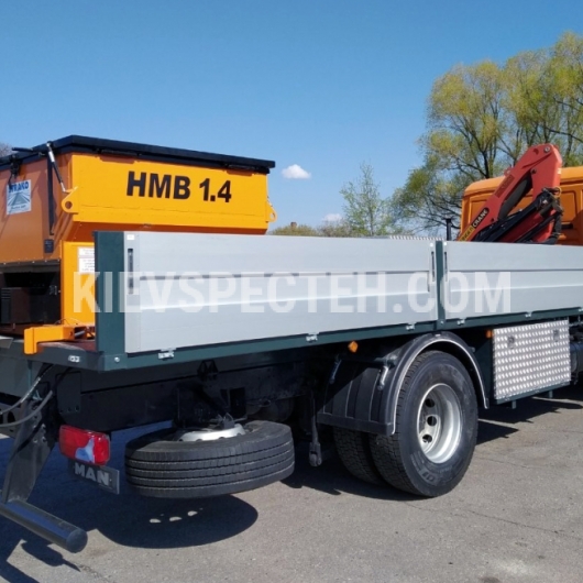 Бортовой автомобиль MAN TGM 18.290 + КМУ Palfinger PK6500 + фрезер Stehr SKF 950B