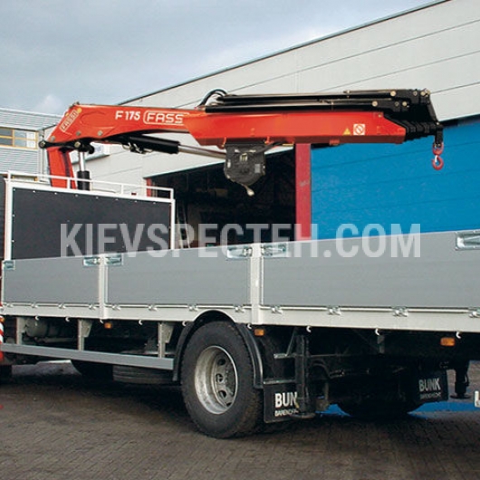 Бортовий автомобіль з КМУ Fassi F 175 A.0.23  на шасі  Dongfeng DFH1180 4х2