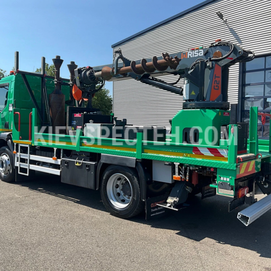 Бурильно-крановая машина Risa G2T на шасси Renault D260 Euro 6