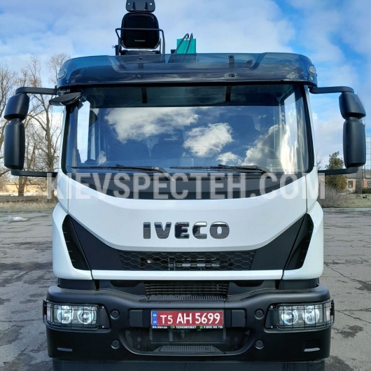 Бурильно-крановая машина HKTC HLC-8026A Hyundai Everdigm на шасси Iveco Eurocargo