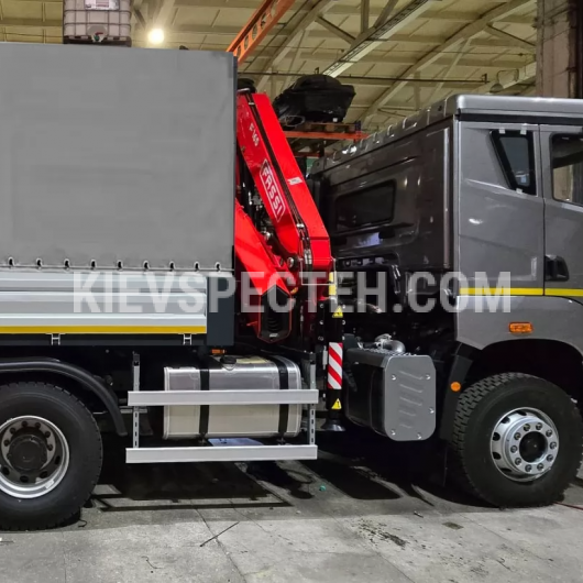 Бортовой грузовик FAW CA3250 с КМУ FASSI F165A.2