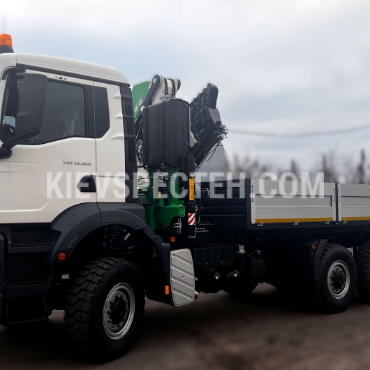 Бортовой автомобиль ТК-TGS-KM-2500 + КМУ COMET