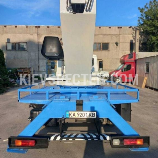 Автопідйомник 17 м на базі шасі Газ 3307 дубль кабіна