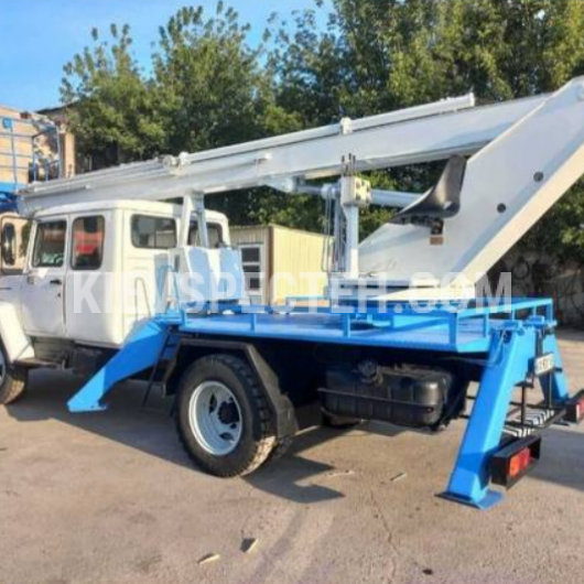 Автопідйомник 17 м на базі шасі Газ 3307 дубль кабіна