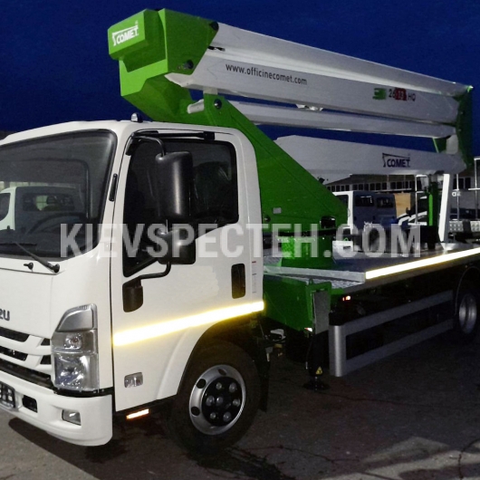 Автогідропідйомник COMET 26 на шасі ISUZU NPS 75  4х4