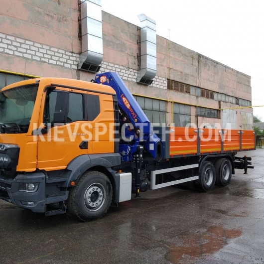 Бортовой автомобиль MAN TGS 33.440 + КМУ PM 47524 PX