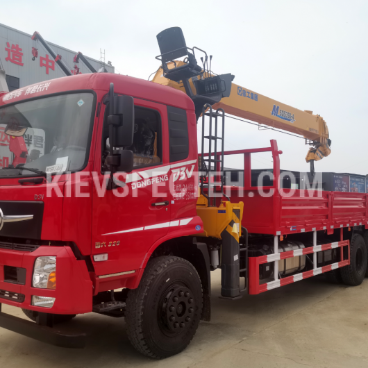 Кран-маніпулятор XCMG GSQS350-5 на шасі DONGFENG